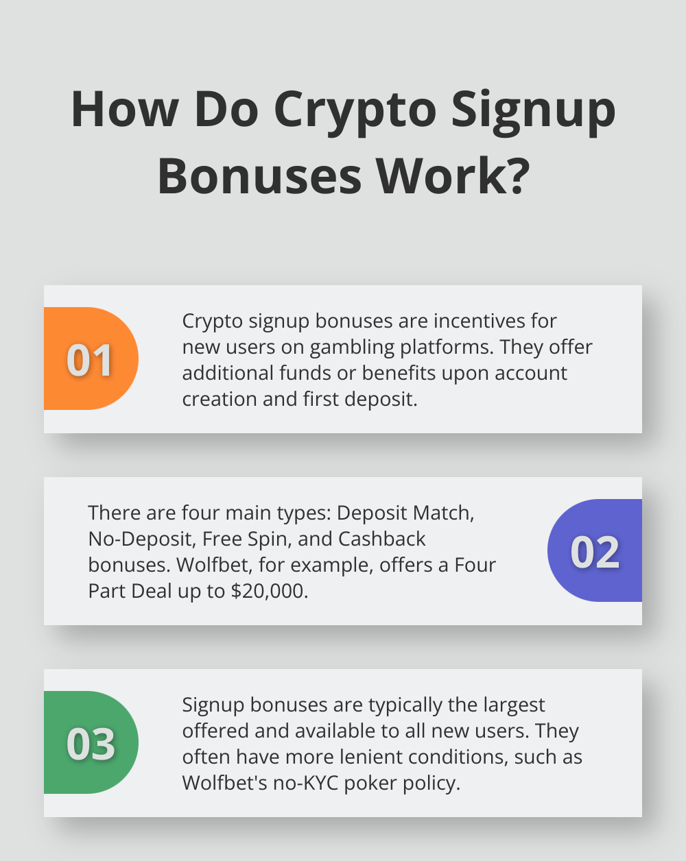 Infographic: How Do Crypto Signup Bonuses Work?