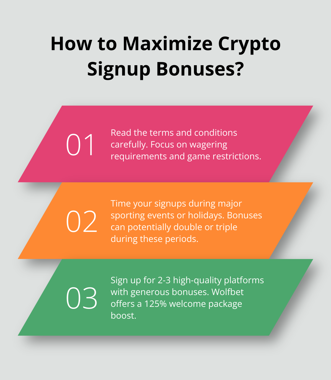 Infographic: How to Maximize Crypto Signup Bonuses?